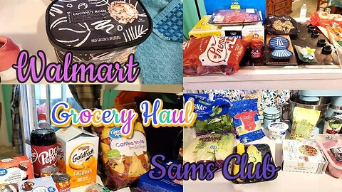 Walmart Haul / Sams Club Haul / Aldi Haul / Target Haul | Weekly Grocery Haul | Family of 5