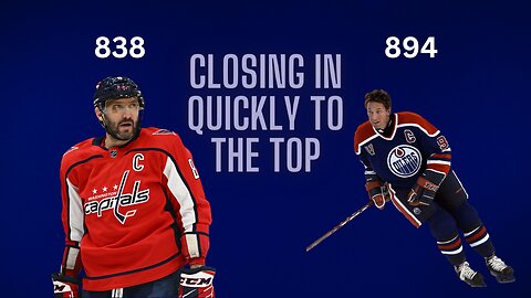 Two more goals on Tuesday, 8 in his last 8 games, when can we expect Ovechkin to surpass Gretzky?