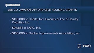 Three Southwest Florida housing partners to receive grant money
