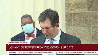 County Executive Johnny Olszewski provides COVID-19 update