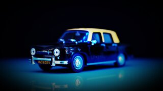 Renault 8 Taxi Santiago de Chile - IXO 1/43