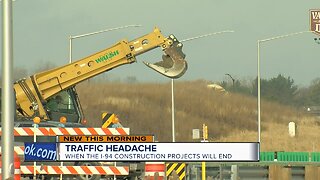 I-94 construction projects to end in June