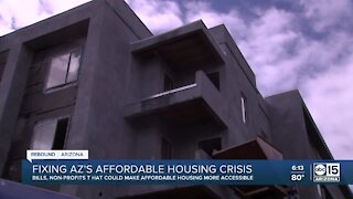 Bills and non-profits fight for affordable housing in Arizona