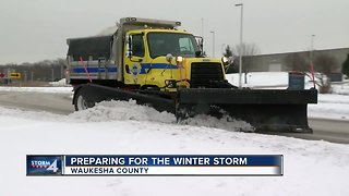 Waukesha County preparing for the winter storm