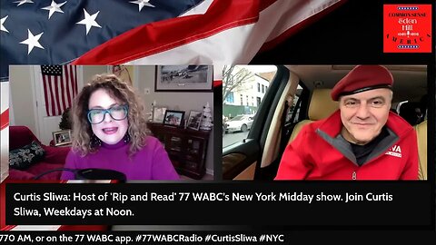 Common Sense America with Eden Hill & Curtis Sliwa, Host of 'Rip and Read', WABC Radio, NYC.