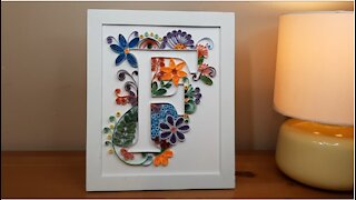 Quilling Letter (F)