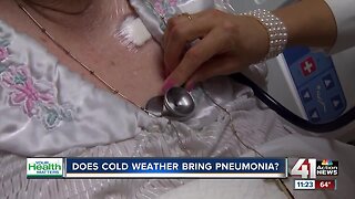 Your Health Matters: Oct. 10: Does cold weather bring pneumonia?