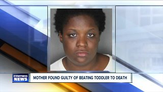 Buffalo mother found guilty of beating toddler to death