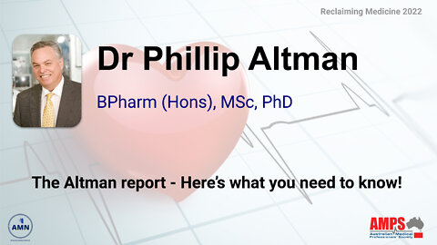 Dr Phillip Altman