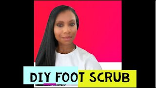 DIY Foot Scrub