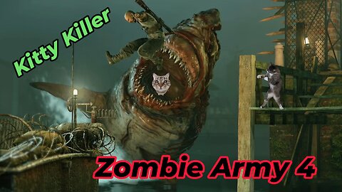 "Zombie Slaying Spree!" Zombie Army 4: Dead War Big Explosion?? Huh...