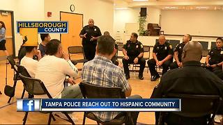 Tampa Police reach out to Hispanic community