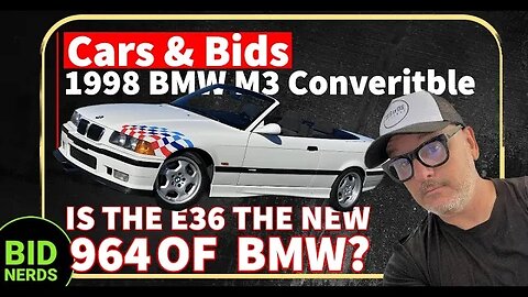 Is the E36 M3 the 964 of BMW - 1998 BMW M3 Convertible on Cars & Bids
