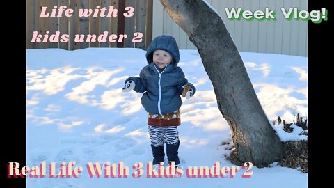 Week of DITL//Vlog// mom of 3// Twin update// house update & more