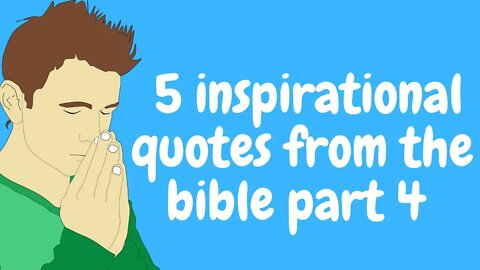 #christianquotes #biblequotes #bibleverse 5 inspirational quotes from the bible part 4 shorts