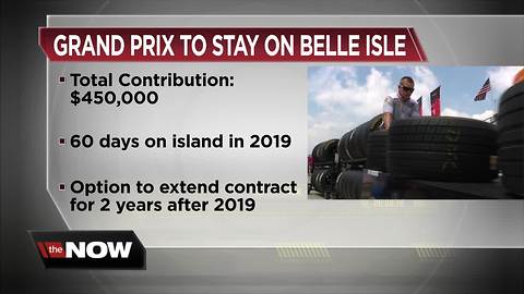 DNR, Detroit Grand Prix agree to keep race on Belle Isle through at least 2021