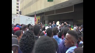 SOUTH AFRICA - Johannesburg - COSAS march to Luthuli House (videos) (ayk)