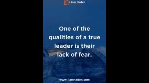 Qualities of a true leader
