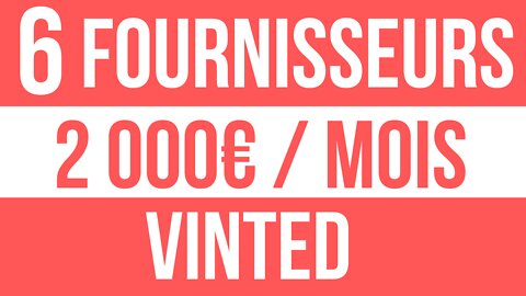 Vinted : 6 Fournisseurs Achat Revente pour Vendre des Vêtements Rapidement sur Vinted