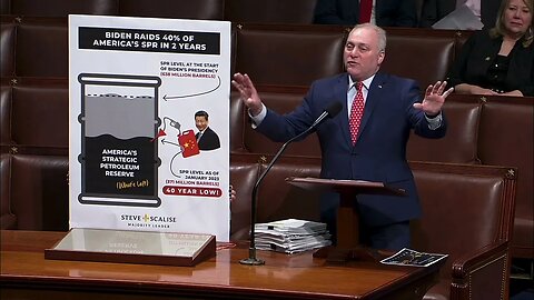 House Majority Leader Steve Scalise speaks on the House Floor