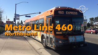 TMN | TRANSIT - Metro Line 460 Disneyland to Downtown LA (Northbound) FULL RIDE