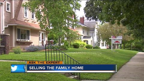 Ask the Expert: Selling your family home