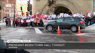 President Biden's town hall event in Milwaukee tonight