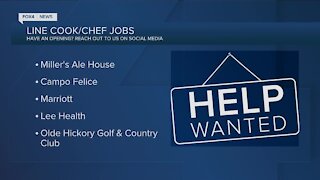 Local job openings