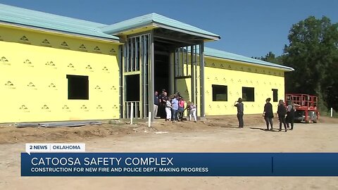 Construction continues on new Catoosa safety complex