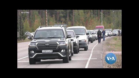 RUSSIA TODAY : Thousands of Russians Flee Mobilization as Anti-War Protests Erupt