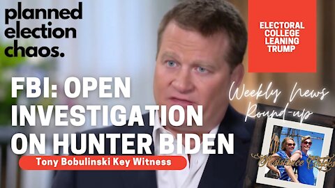 FBI: Open Investigation On Hunter Biden & Associates; Electoral College Leaning Trump 10/30/2020