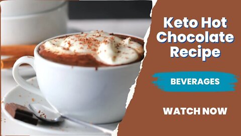 Keto Hot Chocolate Recipe | Low Carb | Sugar Free | Diabetic Friendly