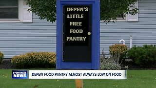 Depew food pantry sees increased donations after it was practically cleared out