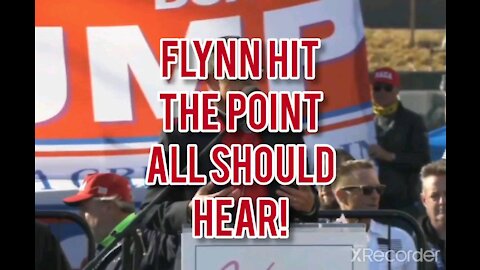 FLYNN HIT THE POINT THAT EVERYONE SHOULD HEAR!
