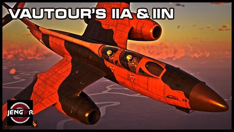 The FLYING COFFINS! Vautour IIA & Vautour IIN - Israel - War Thunder Review!