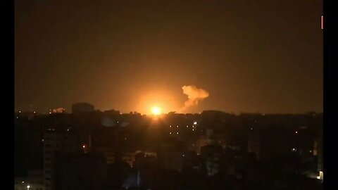 Israel launched multiple air attacks in Gaza Strip after Palestinian fire rockets (27.01.2023)