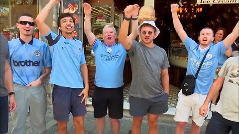 Man City and Inter Milan fans gear up for Champions League final in Istanbul