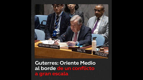 Jefe de la ONU: Oriente Medio se enfrenta a una “amenaza de un conflicto a gran escala”