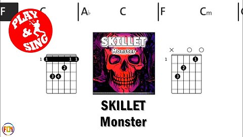 SKILLET Monster FCN GUITAR CHORDS & LYRICS