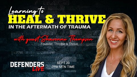 Learning to Heal & Thrive in the Aftermath of Trauma | Shavonne Thompson, Throttle & Thrive