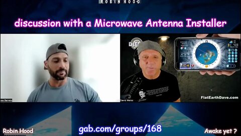 A discussion with a Microwave Antenna Installer