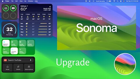 macOS Sonoma Upgrade on my 2020 M1 Macbook Air #greatupgrade