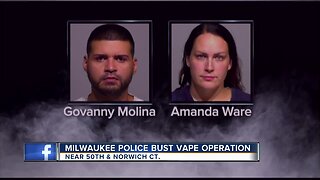 Two busted in south side vaping operation