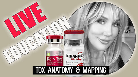 Tox Anatomy & Mapping Education #botox