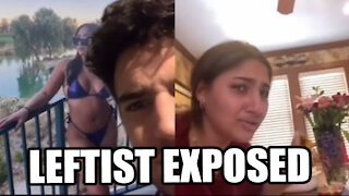 Leftist EXPOSED for No Wearing Mask after MELTDOWN