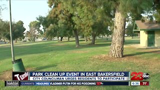 Local city councilman urges residents to join neighborhood clean up event in East Bakersfield