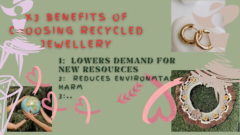 Recycled Jewellery Unites Style, Eco-Consciousness, & Community Support #recycledfashion