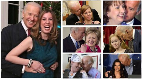 Biden sexually harassed women as much as Cuomo (Chaim Ben Pesach JTF video)