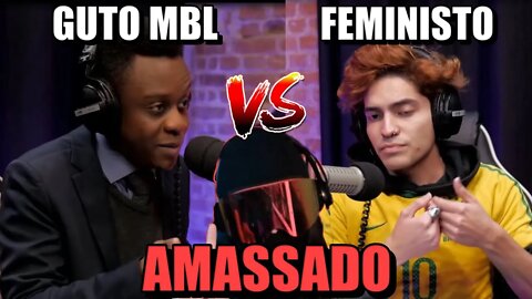 DEBATE - Guto Zacarias MBL vs FEM1N1ST0 - React