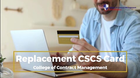 Replacement your CSCS Card